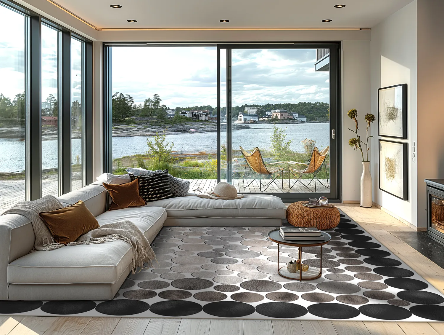Alfombra Wilton - Marineo (gris)