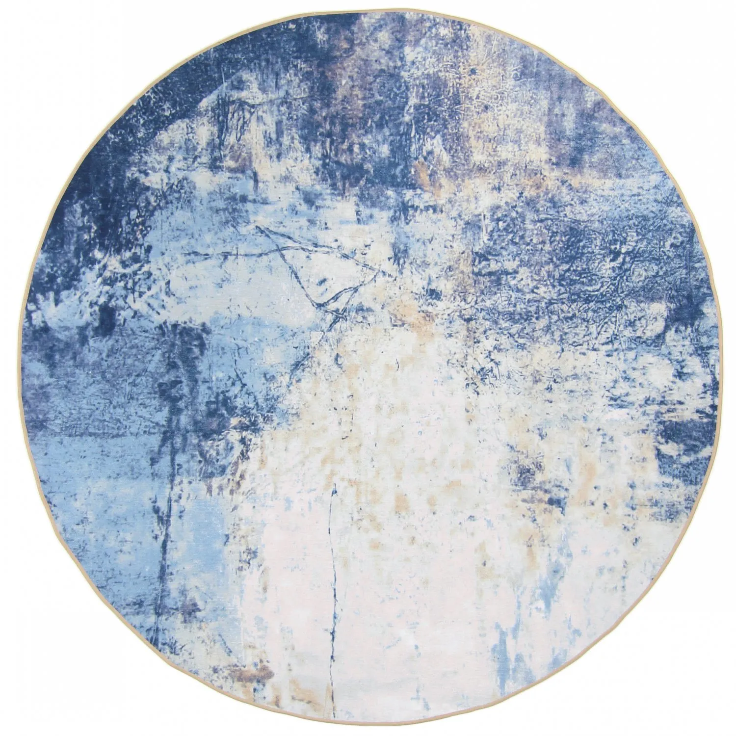 Alfombras redondeadas - Melazzo (azul)