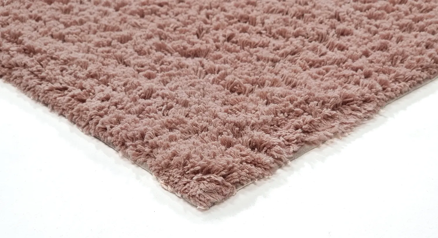 Alfombras de pelo largo - Pione Natural Cotton Shaggy (rosa)