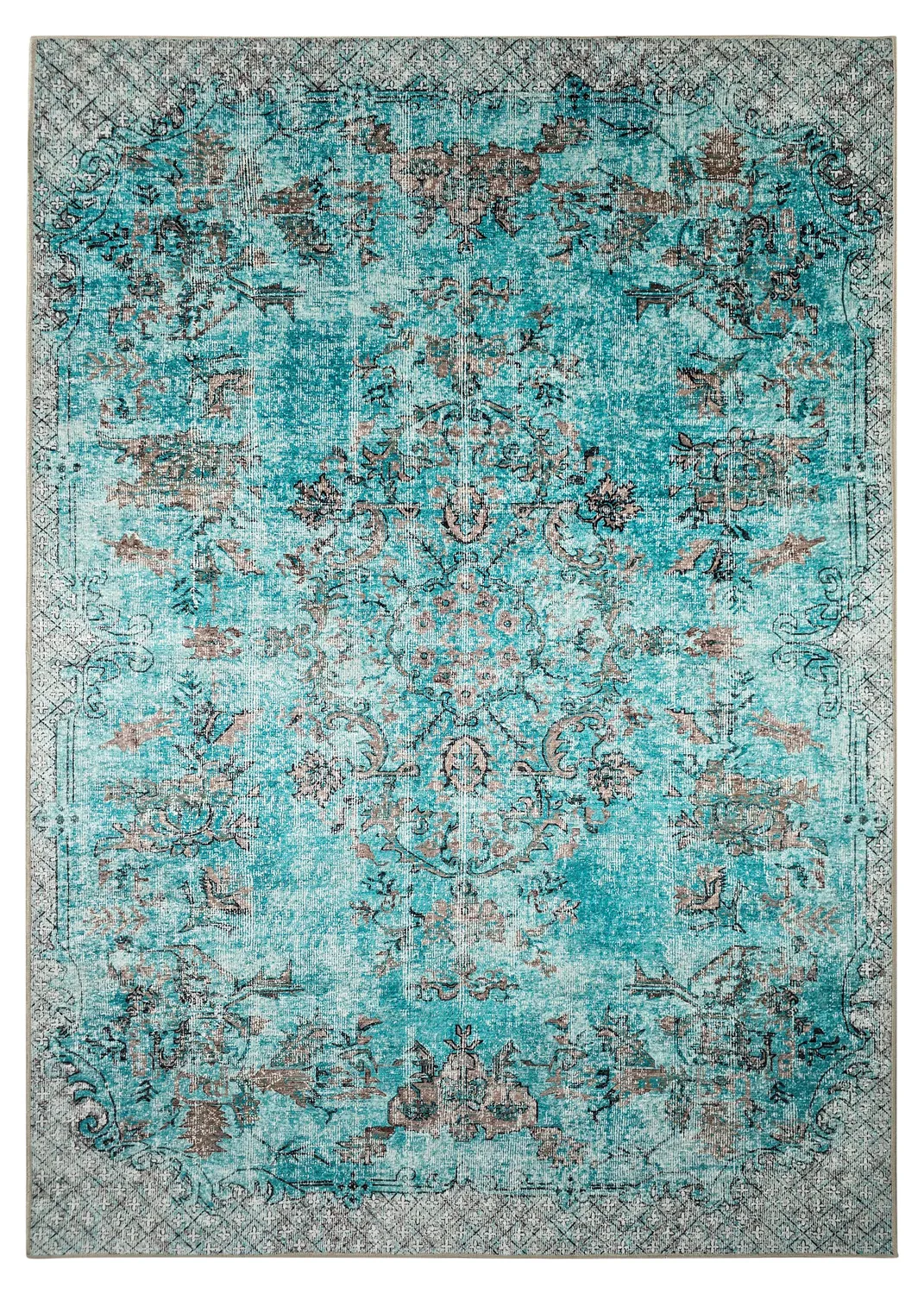Alfombra Wilton - Rosalie (azul)