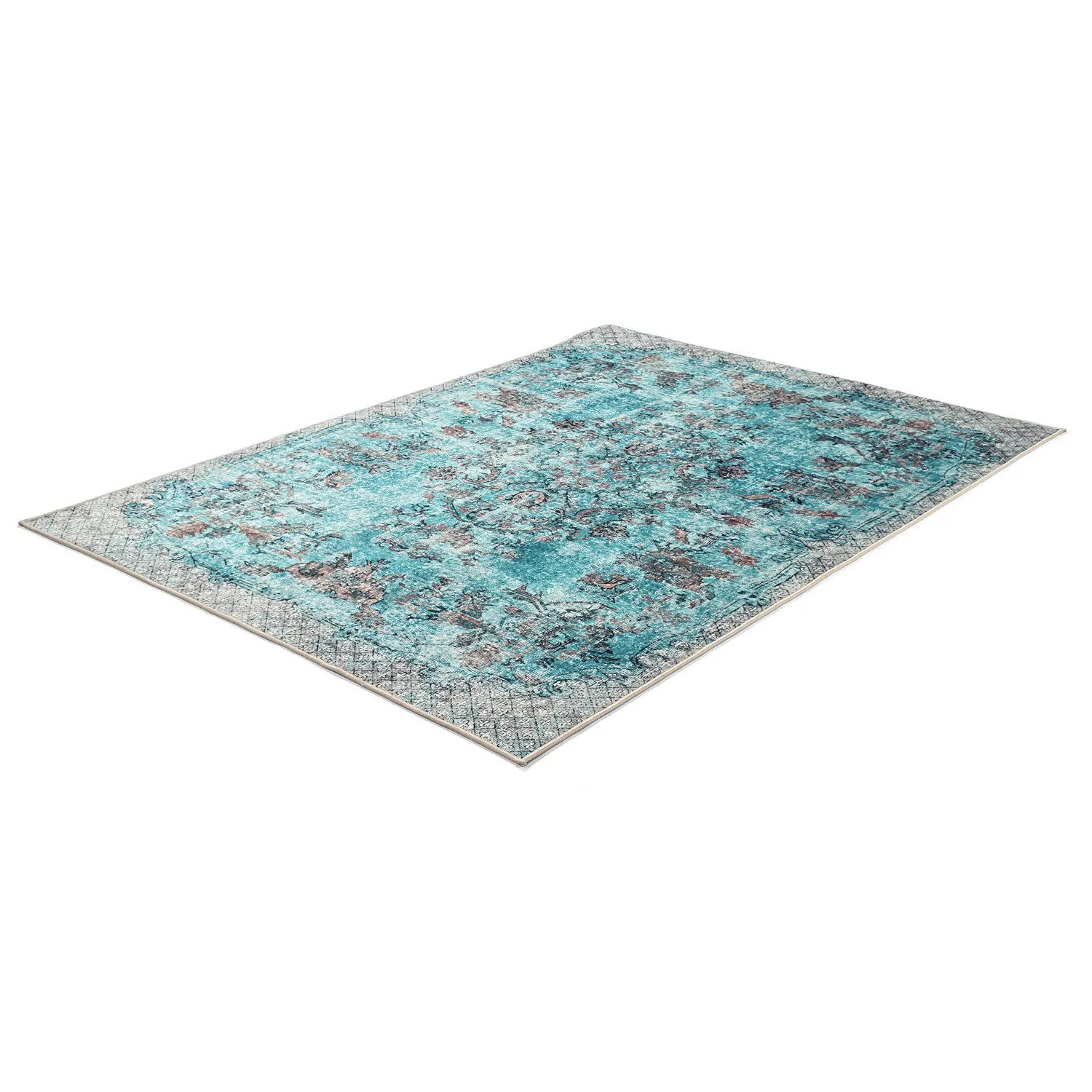Alfombra Wilton - Rosalie (azul)
