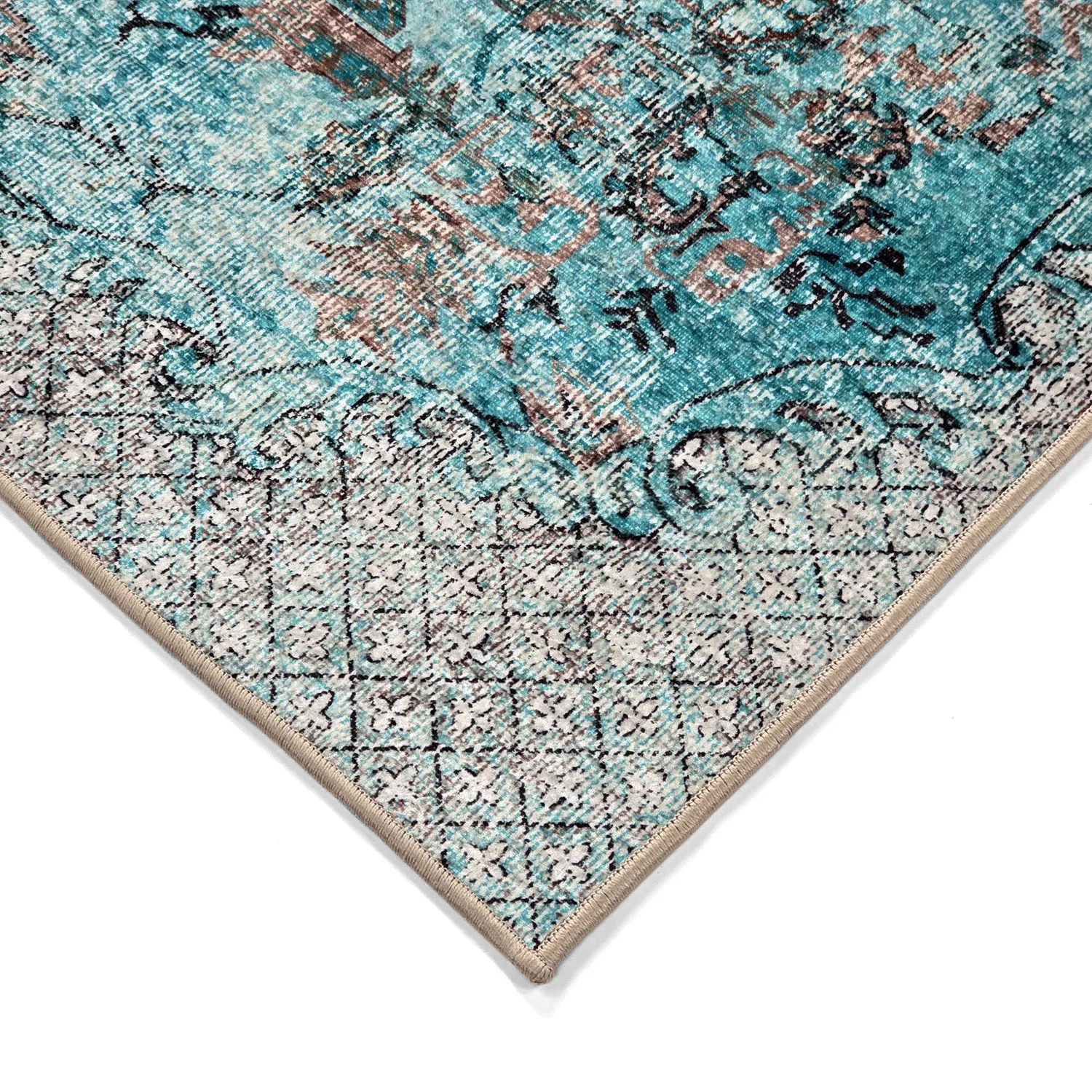 Alfombra Wilton - Rosalie (azul)