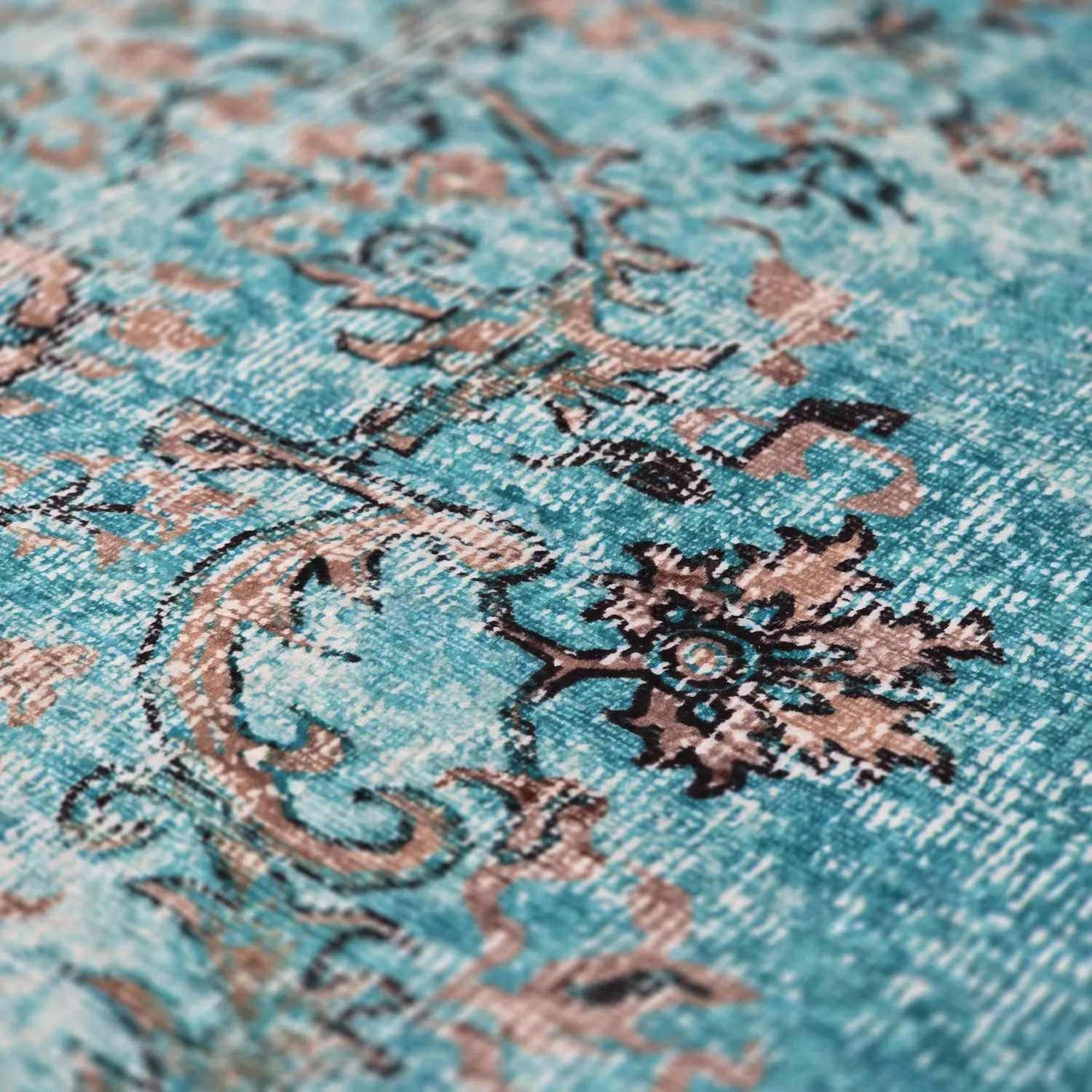Alfombra Wilton - Rosalie (azul)