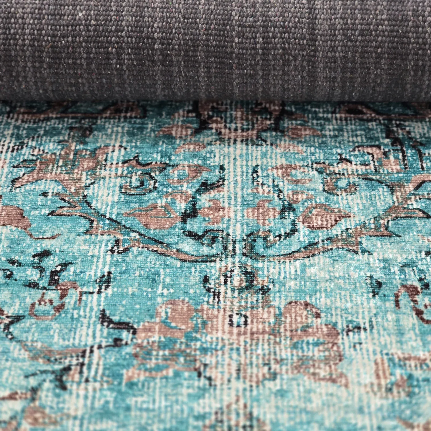 Alfombra Wilton - Rosalie (azul)