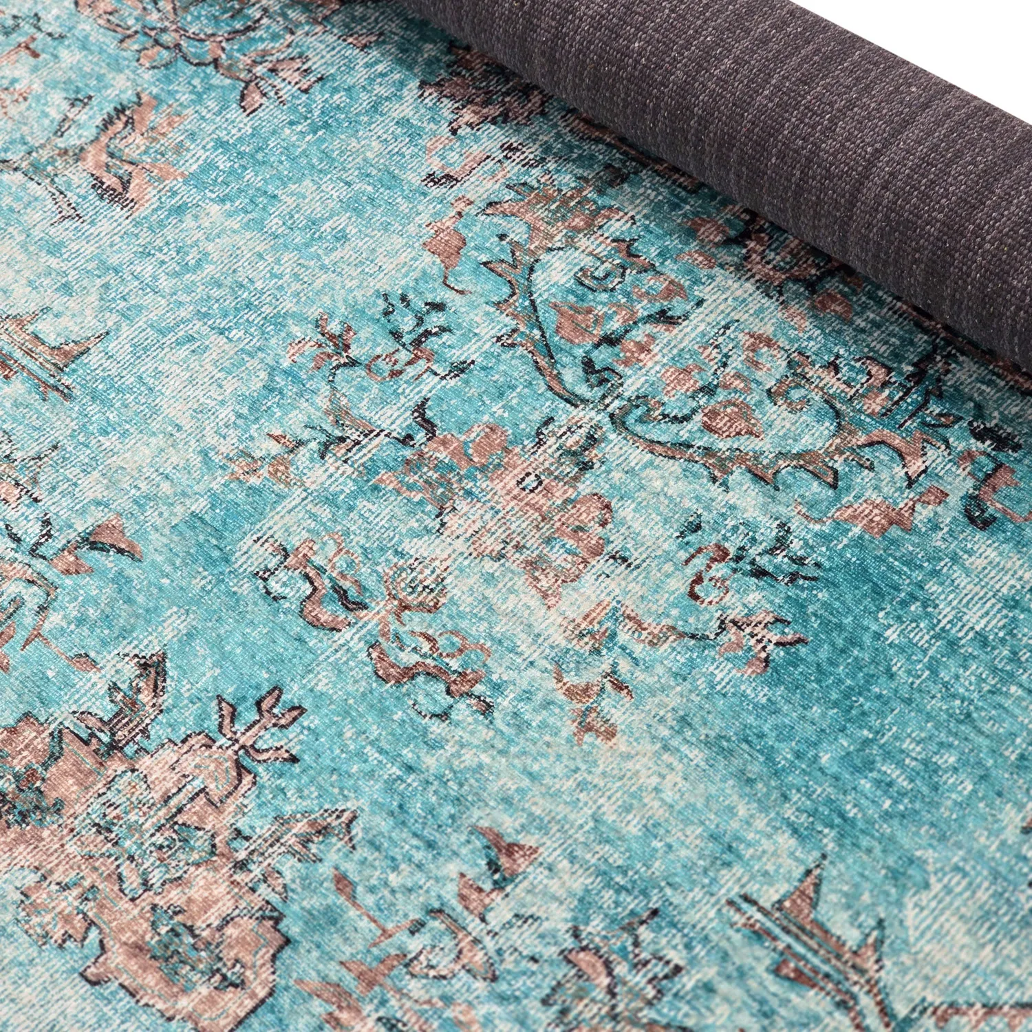 Alfombra Wilton - Rosalie (azul)