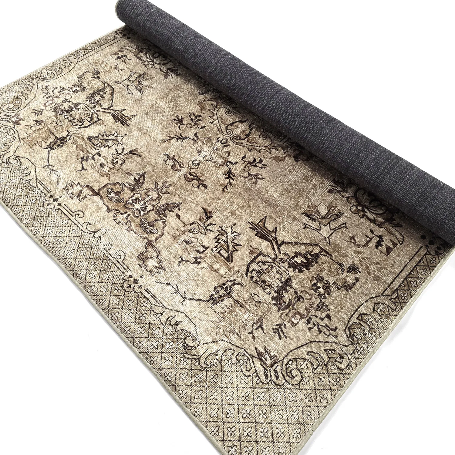 Alfombra Wilton - Rosalie (marrón)