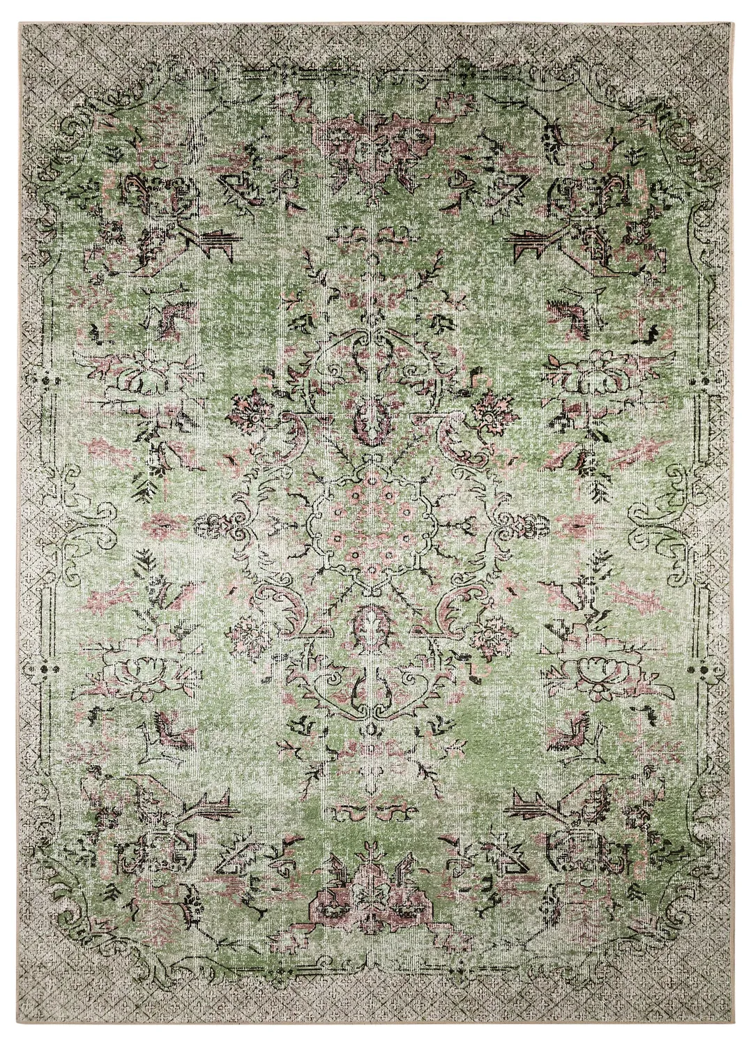 Alfombra Wilton - Rosalie (verde)