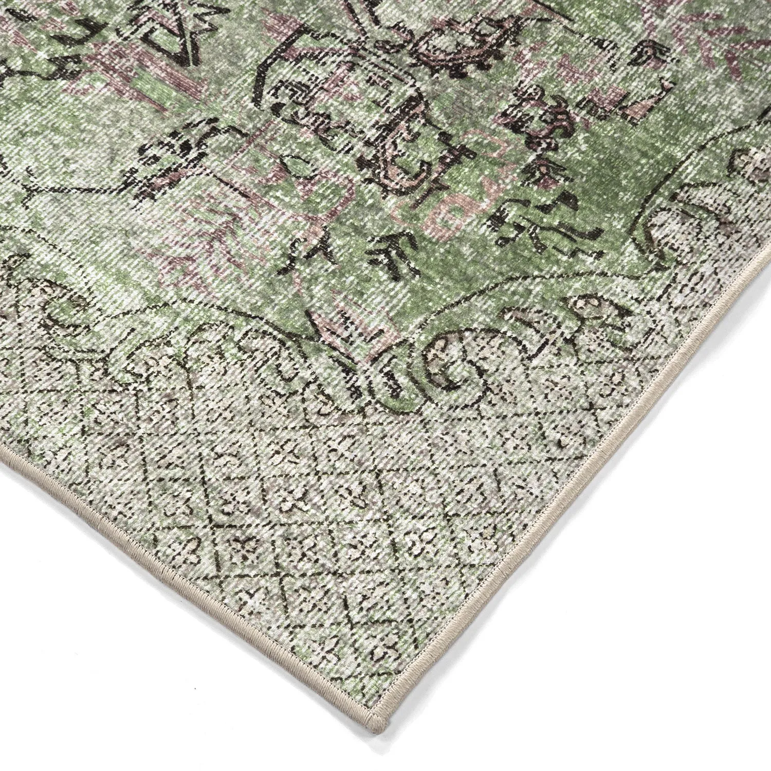 Alfombra Wilton - Rosalie (verde)
