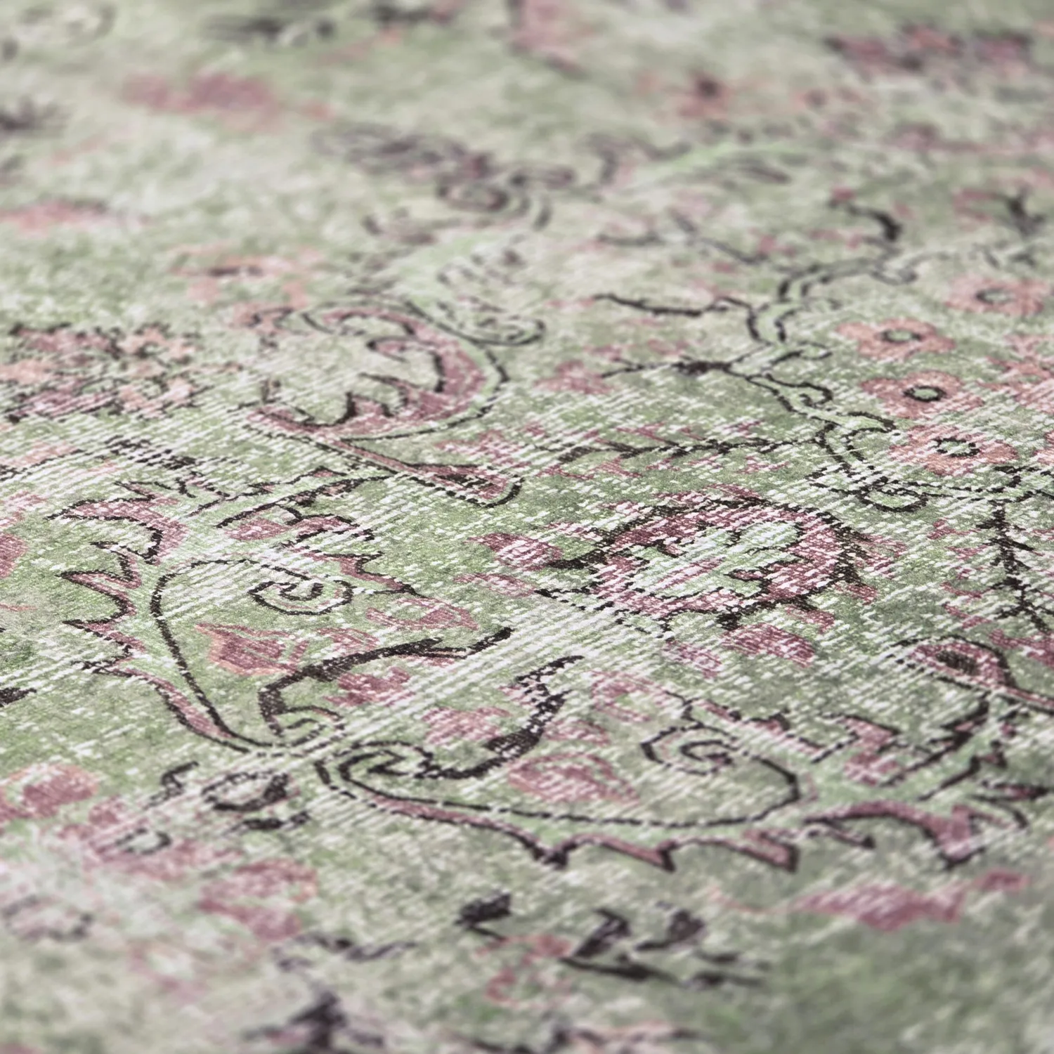 Alfombra Wilton - Rosalie (verde)