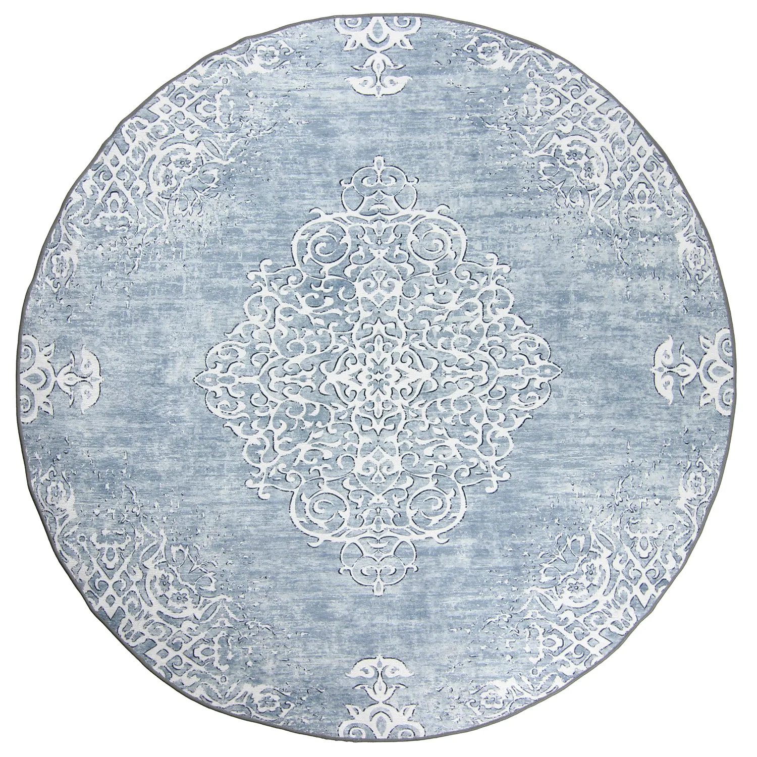 Alfombras redondeadas - Santi (azul)