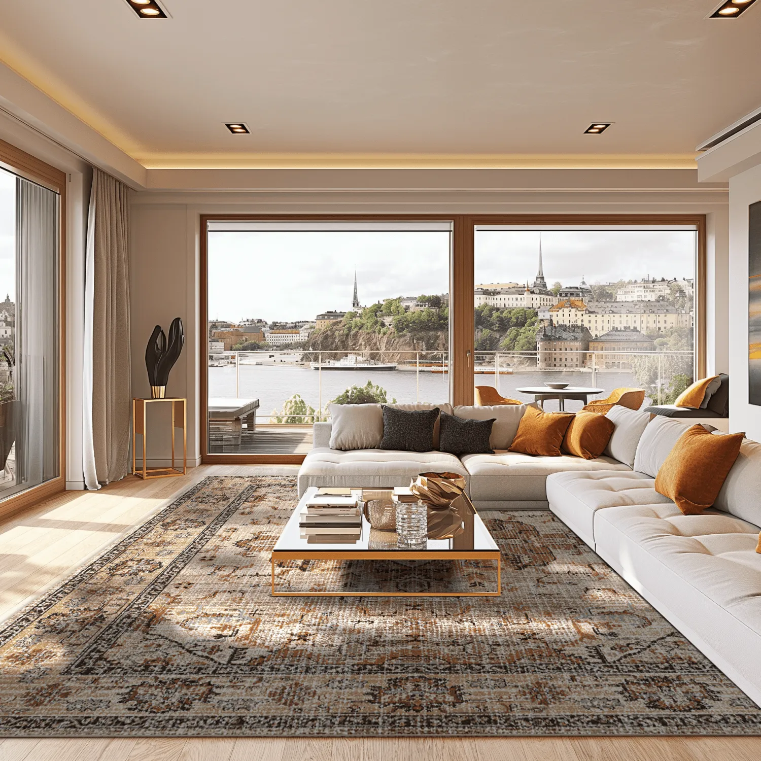 Alfombra Wilton - Siliana (beige)
