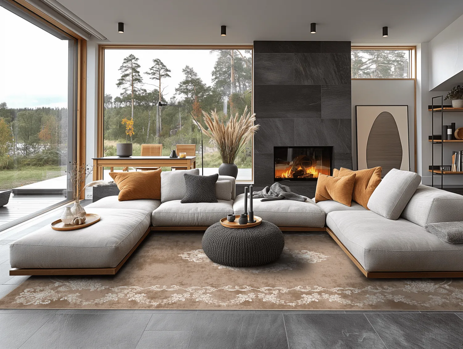 Alfombra Wilton - Taknis (beige)