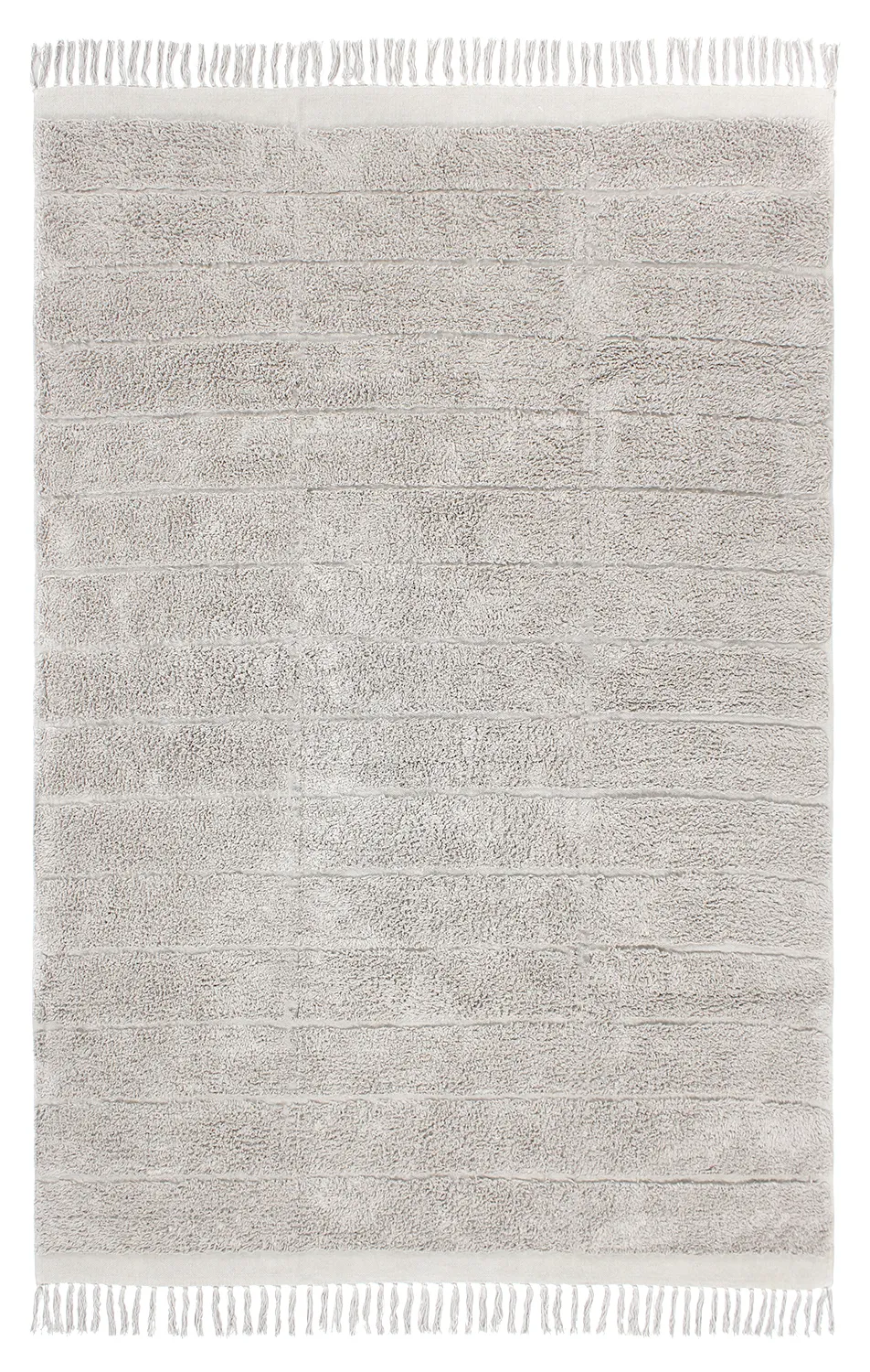 Alfombras de pelo largo - Willow Natural Cotton Shaggy (greige)