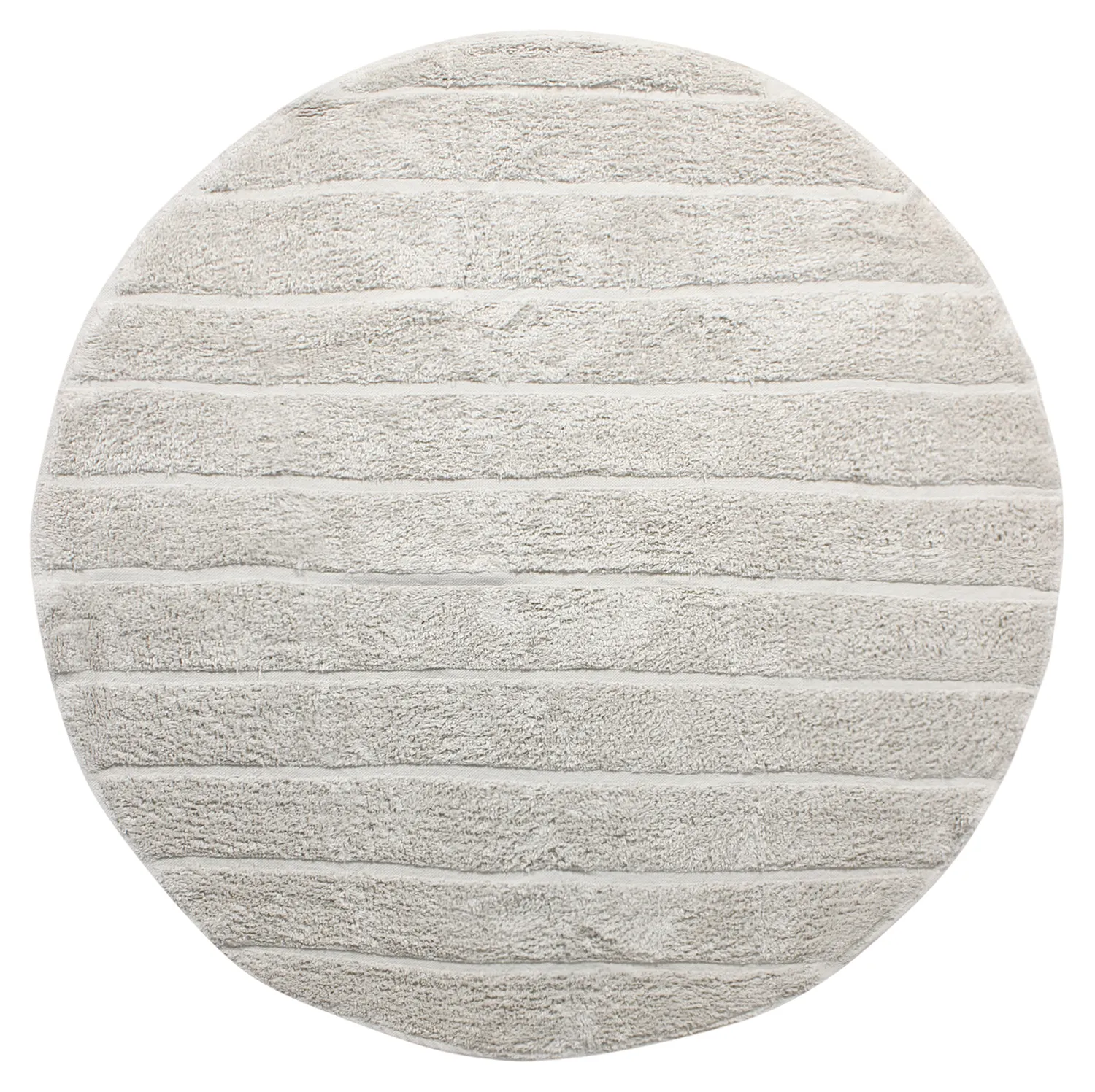 Alfombras redondeadas - Willow Natural Cotton Shaggy (greige)