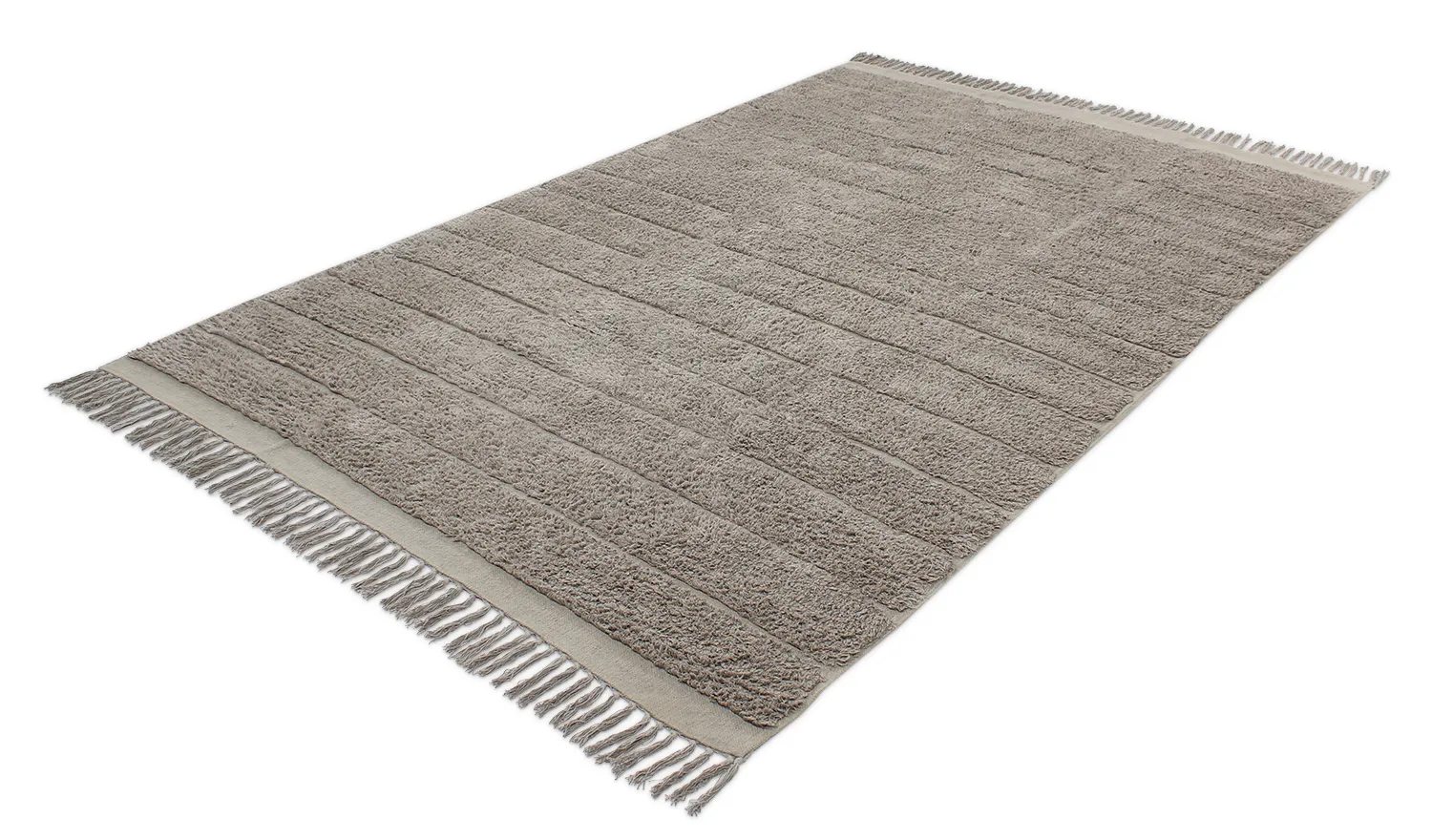 Alfombras de pelo largo - Willow Natural Cotton Shaggy (taupe)