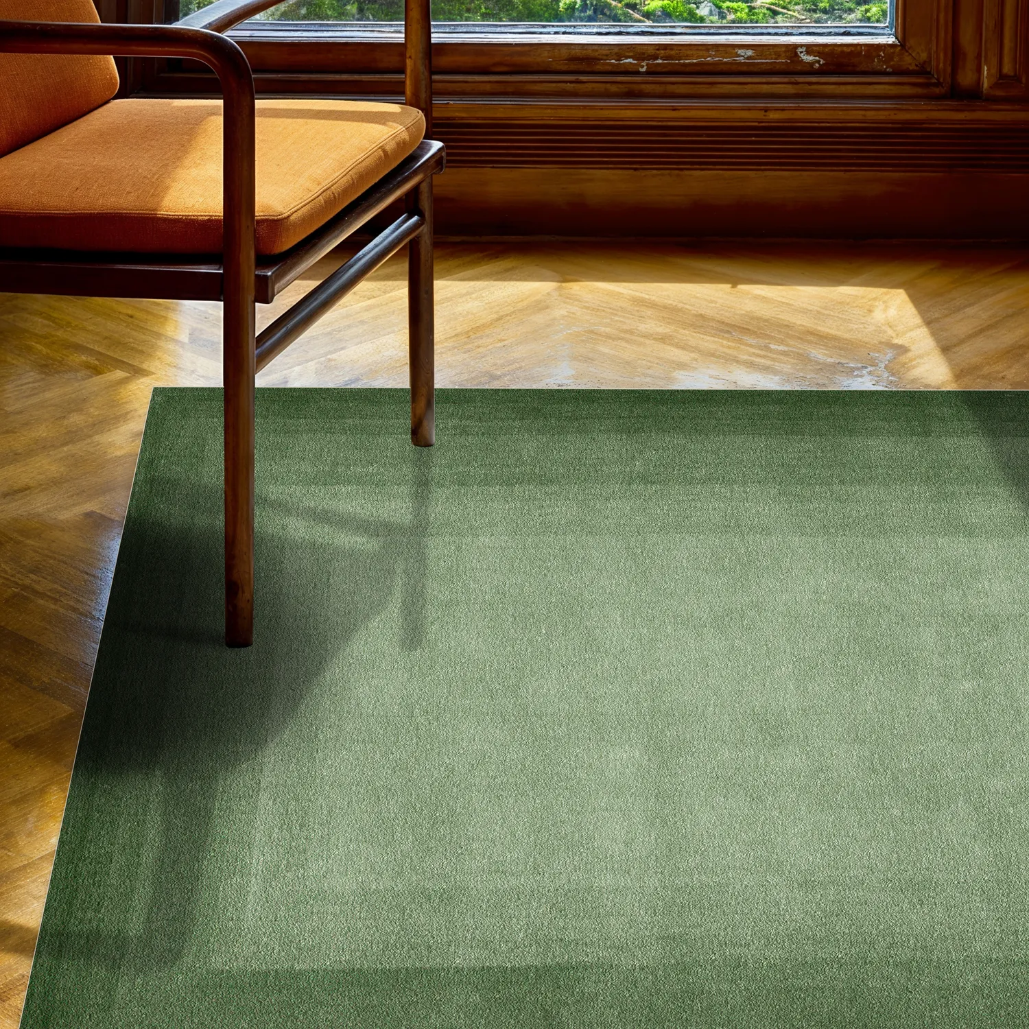 Alfombra Wilton - Zina (verde)