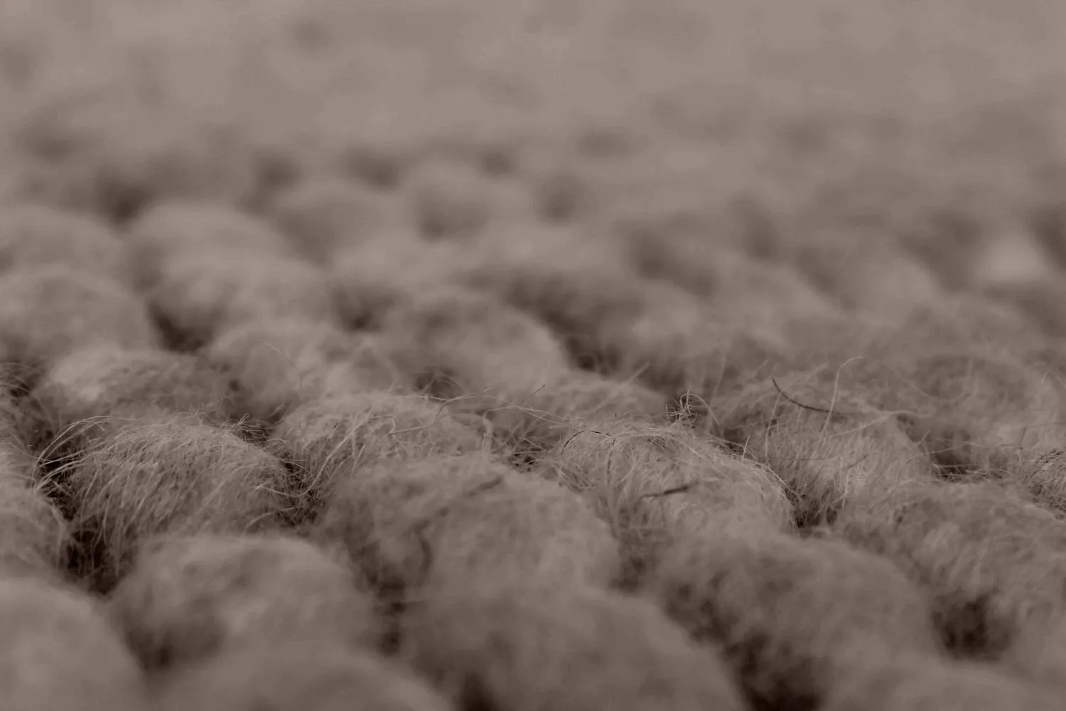 Alfombra de Lana - Avafors Wool Bubble (marrón)