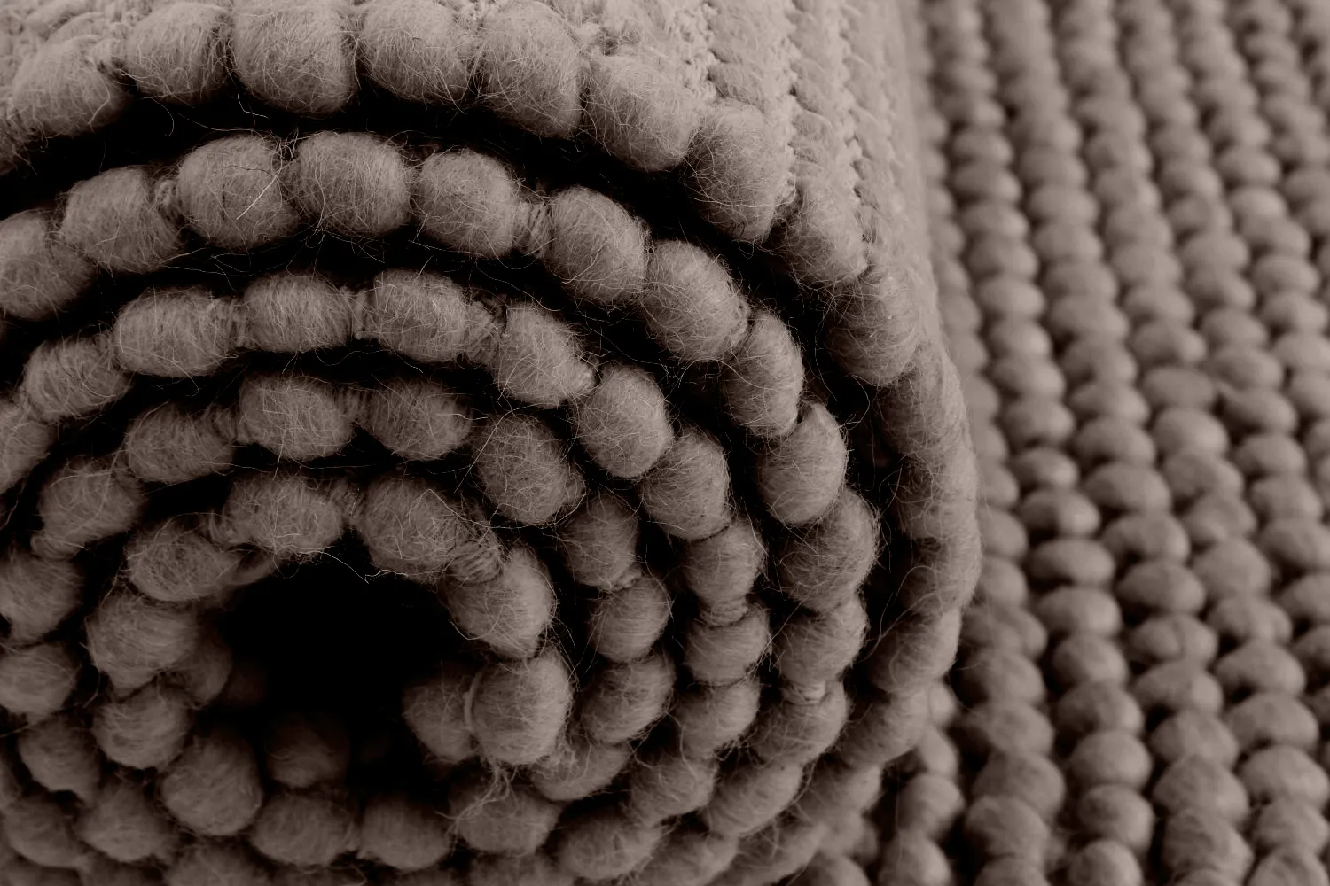 Alfombra de Lana - Avafors Wool Bubble (marrón)