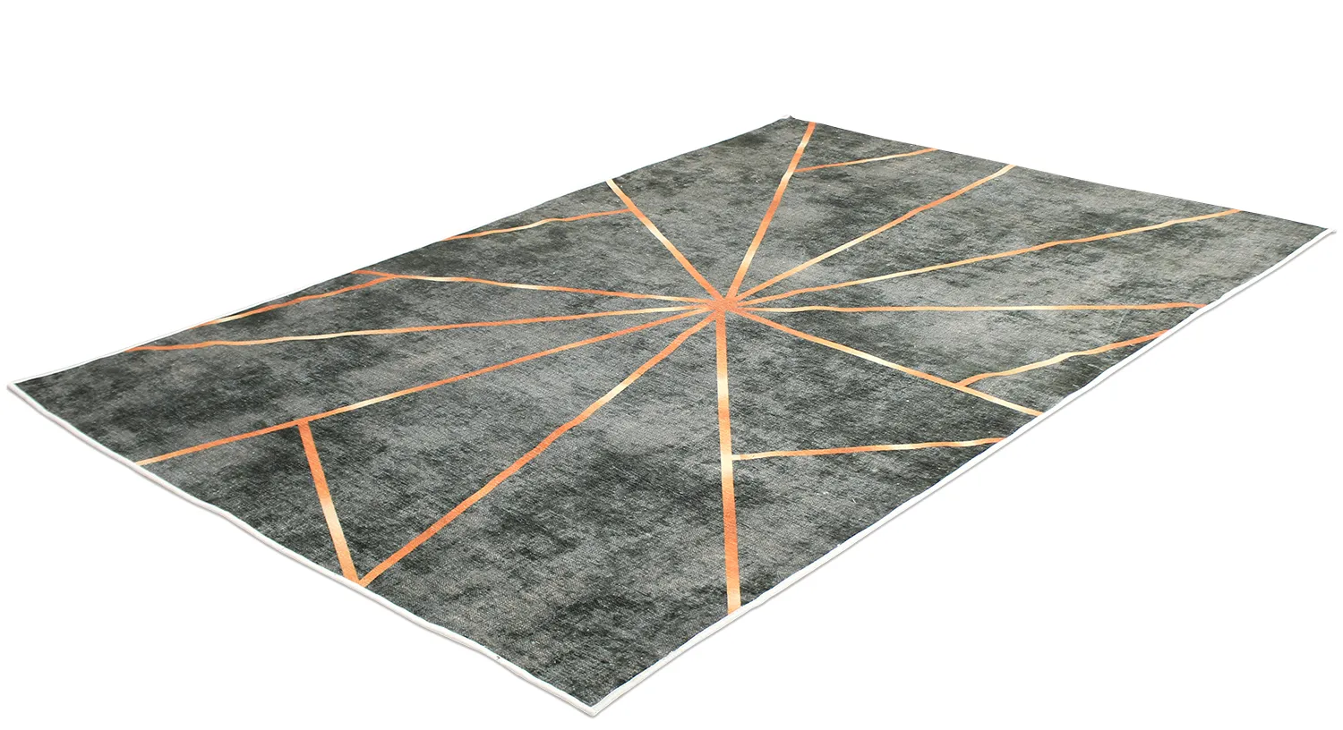 Alfombra Wilton - Bellizzi (verde/naranja)