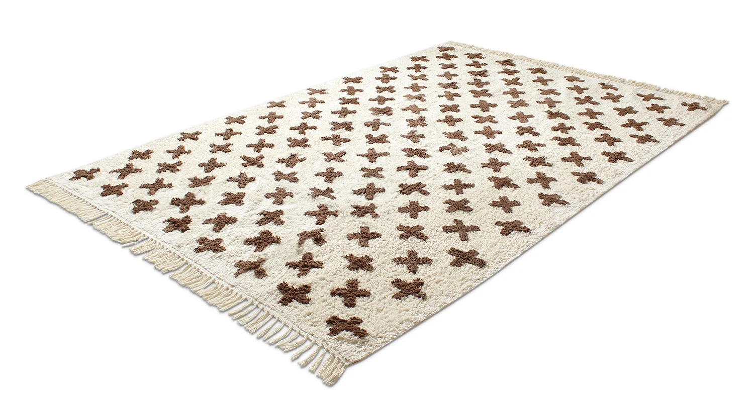 Alfombras de pelo largo - Chesley Natural Cotton Shaggy (beige)