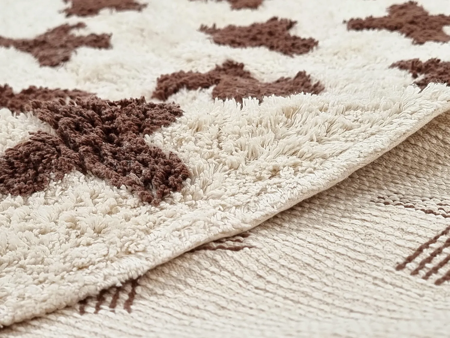 Alfombras de pelo largo - Chesley Natural Cotton Shaggy (beige)