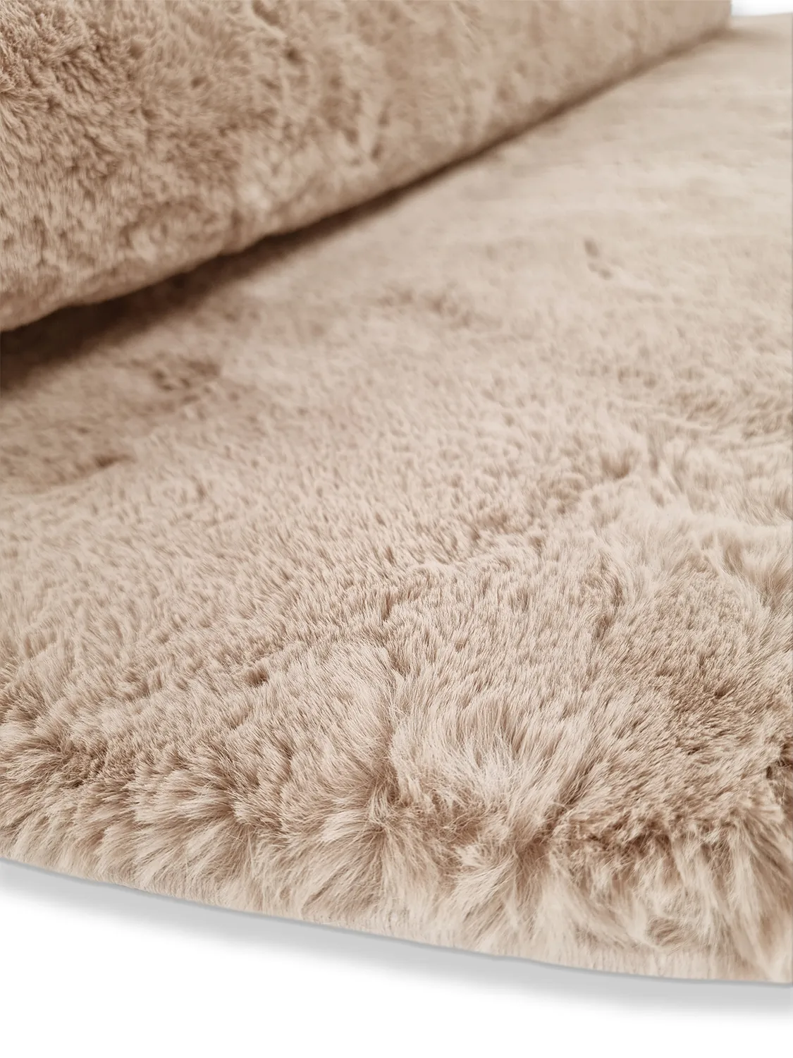 Alfombras redondeadas - Cloud Super Soft (taupe)