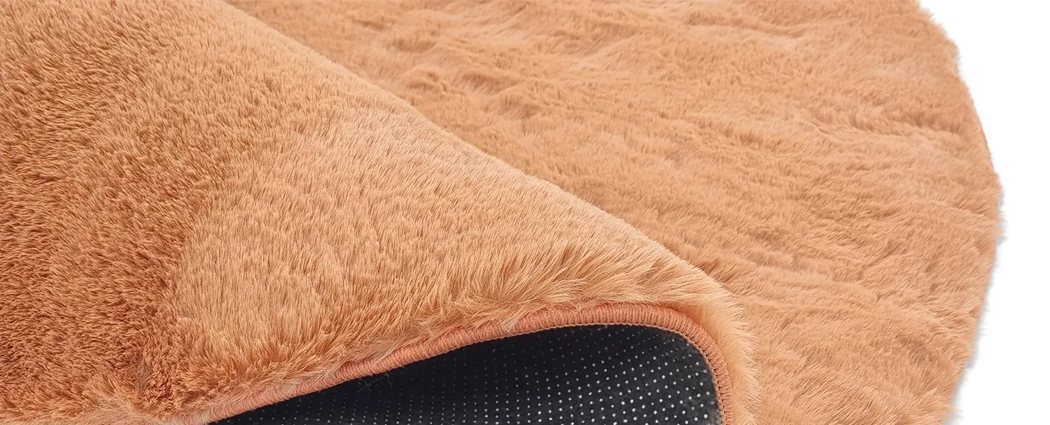 Alfombras redondeadas - Cloud Super Soft (terracotta)