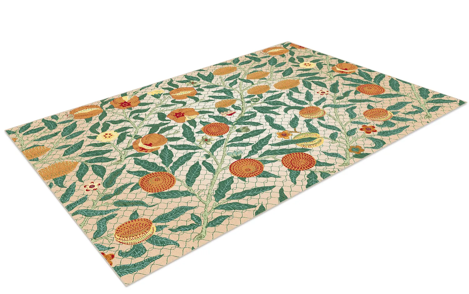 Alfombra Wilton - Cosette (naranja/multi)