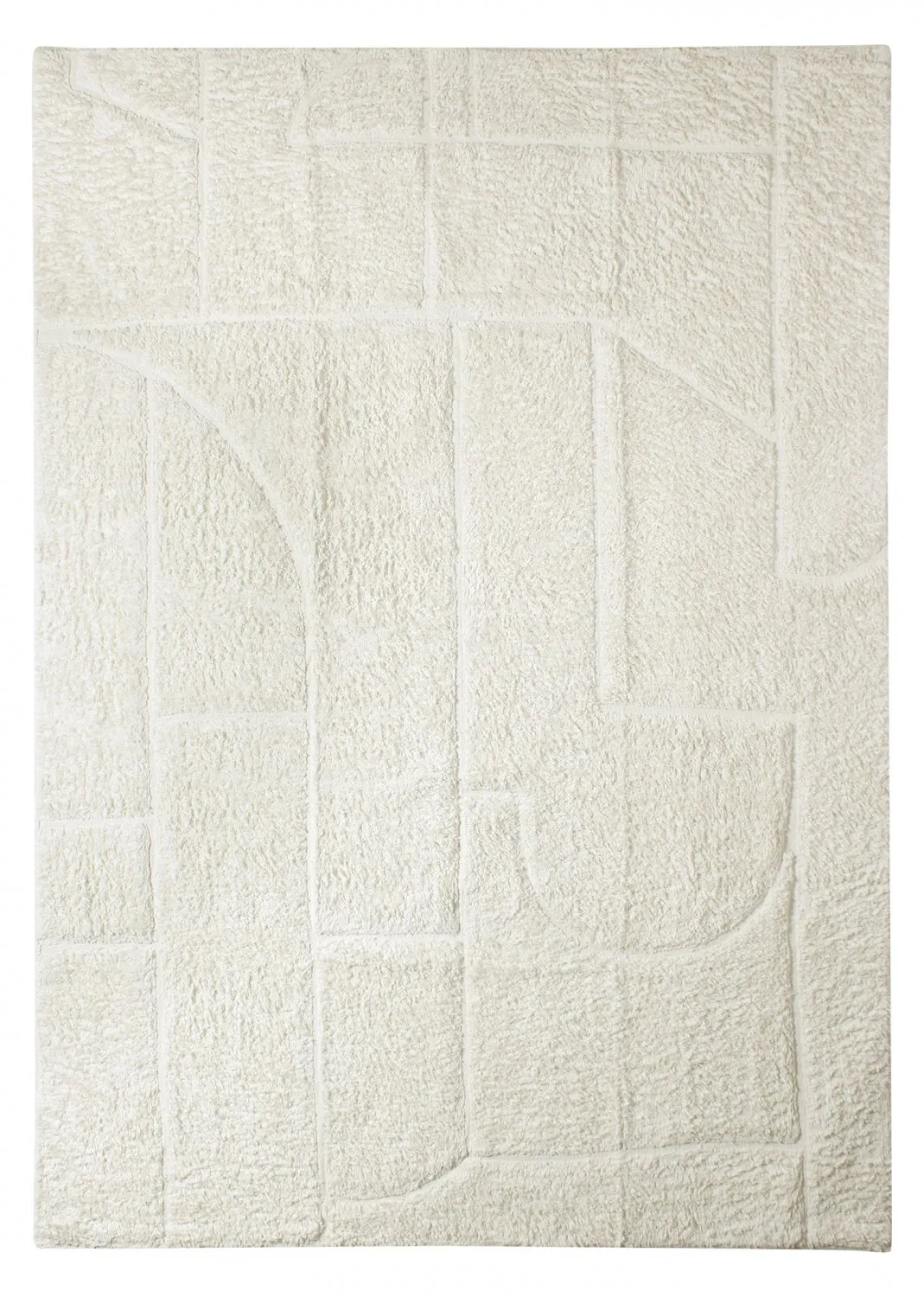 Alfombras de pelo largo - Cremona Natural Cotton Shaggy (offwhite)