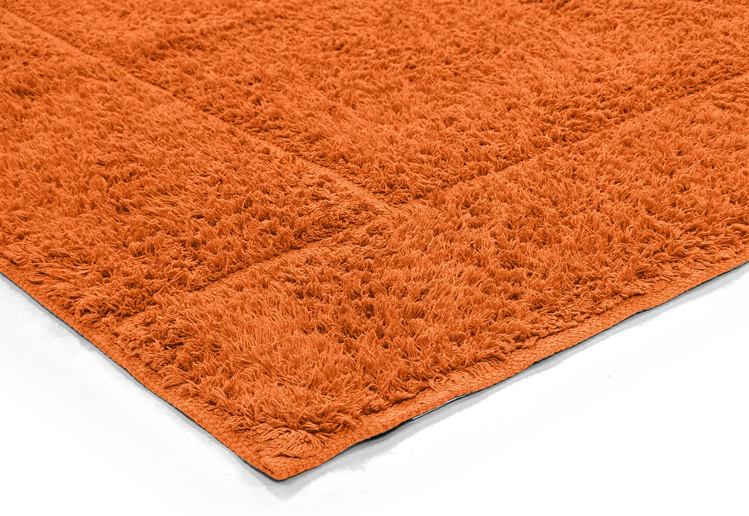 Alfombras de pelo largo - Cremona Natural Cotton Shaggy (naranja)