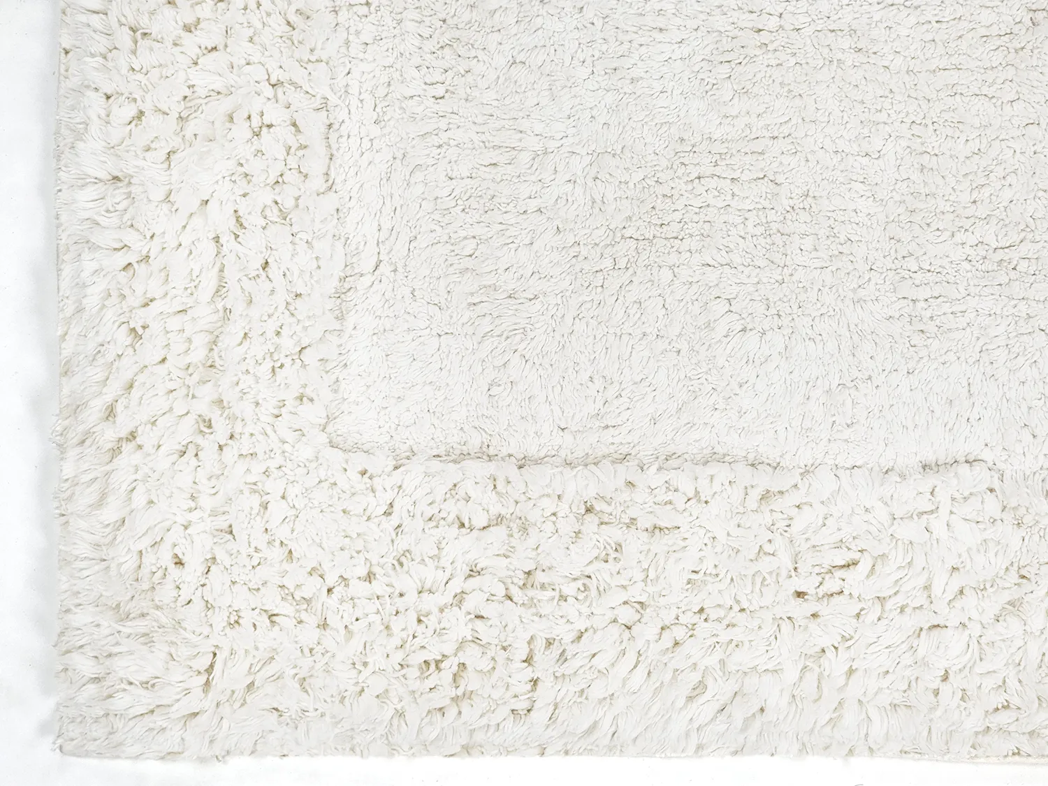 Alfombras de pelo largo - Ebba Natural Cotton Shaggy (offwhite)