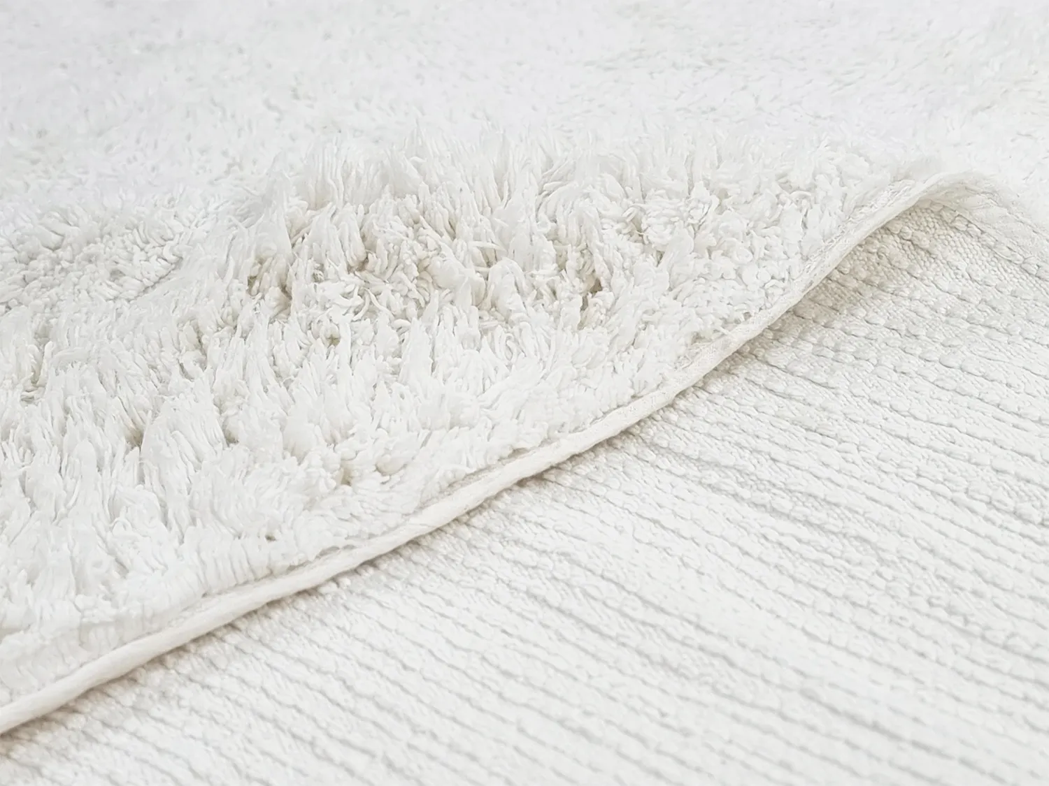 Alfombras de pelo largo - Ebba Natural Cotton Shaggy (offwhite)