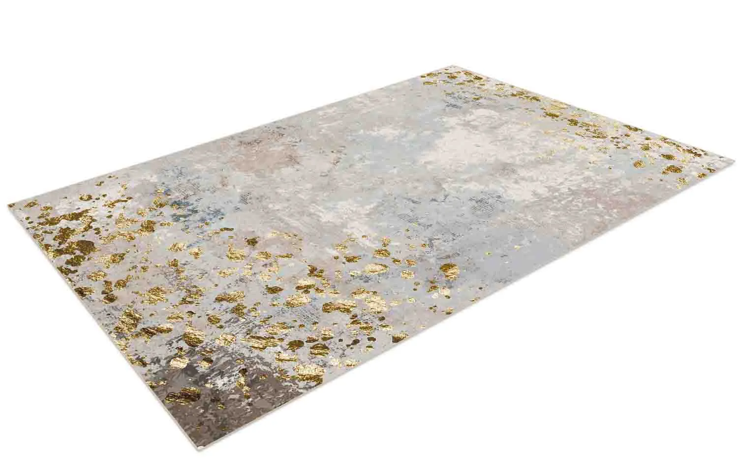 Alfombra Wilton - Maude (gris/oro)