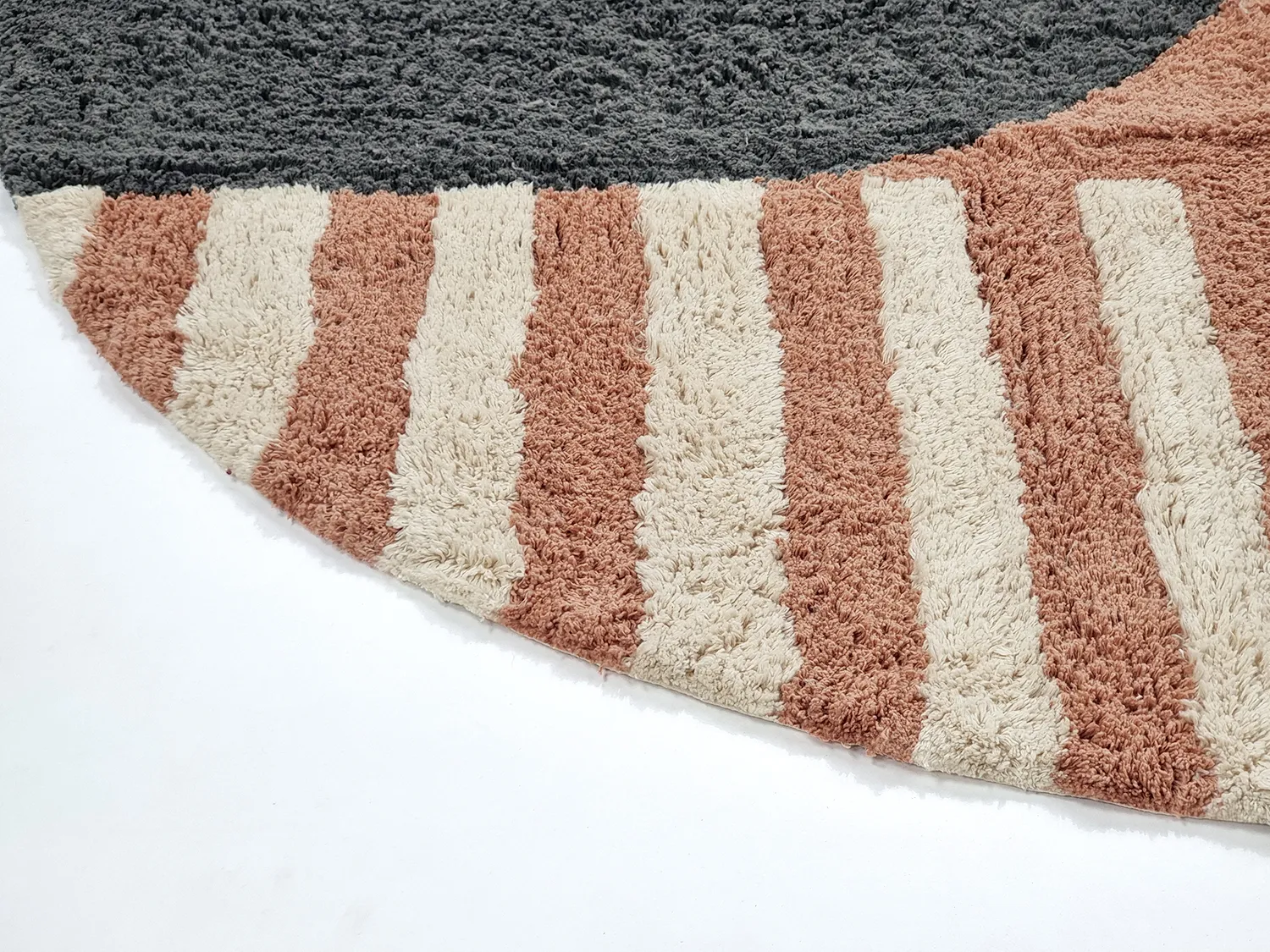 Alfombra ovalada - Osmery Natural Cotton Shaggy (multi)