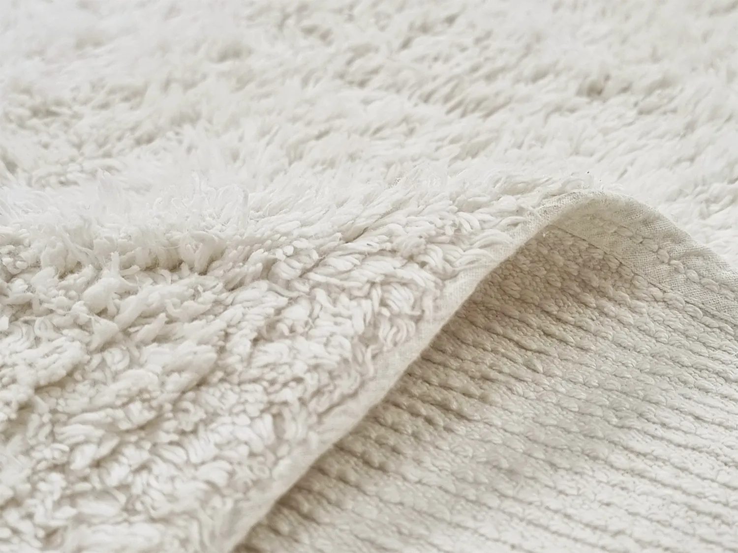 Alfombras de pelo largo - Sion Natural Cotton Shaggy (offwhite)