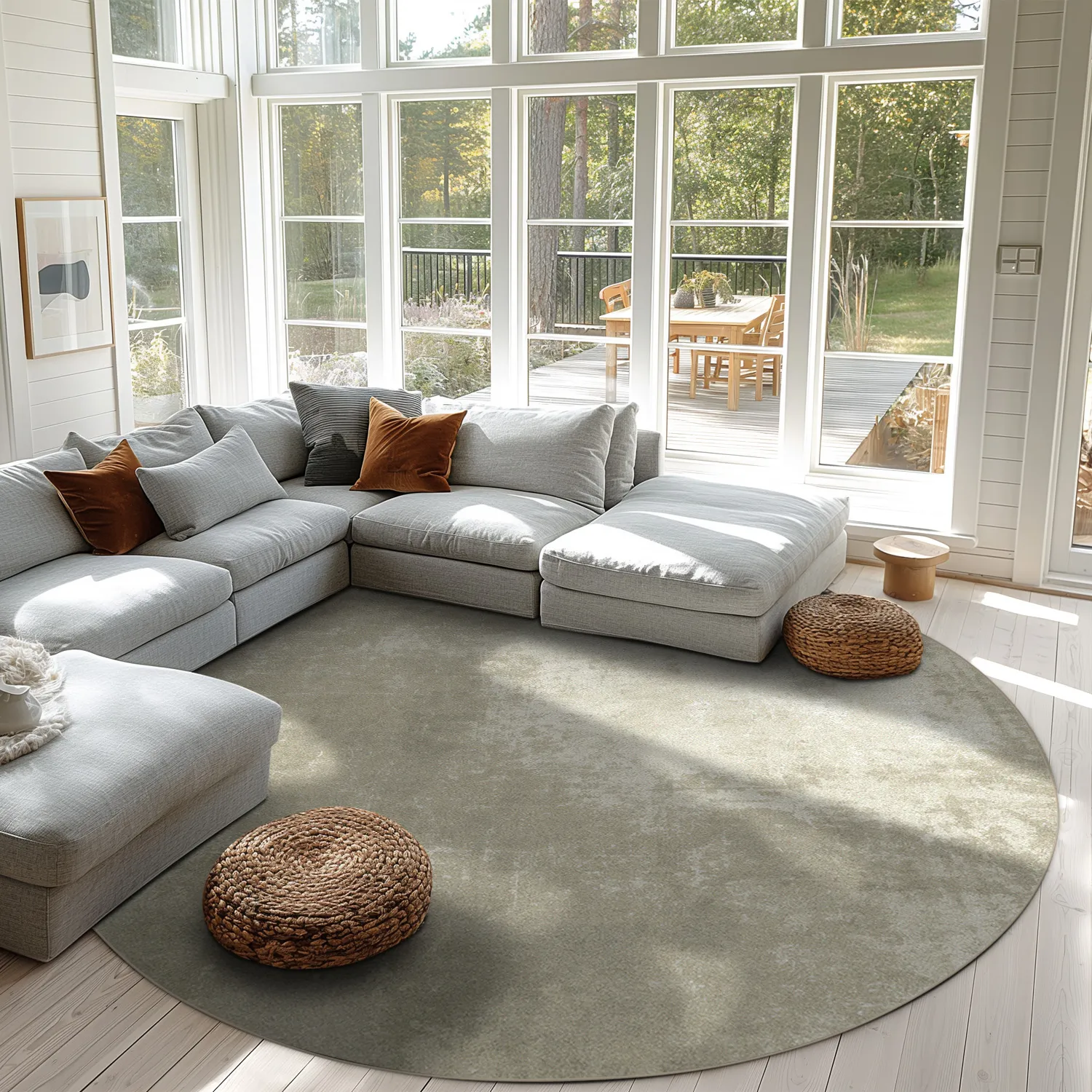 Alfombras redondeadas - Lynton (beige)