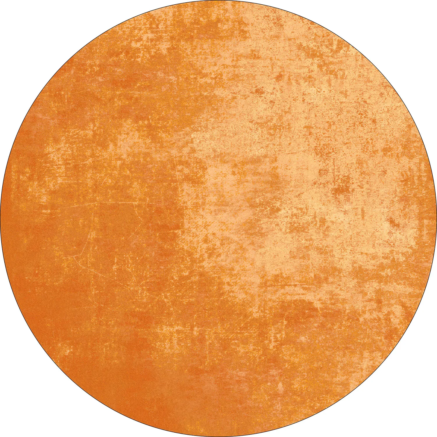 Alfombras redondeadas - Lynton (naranja)