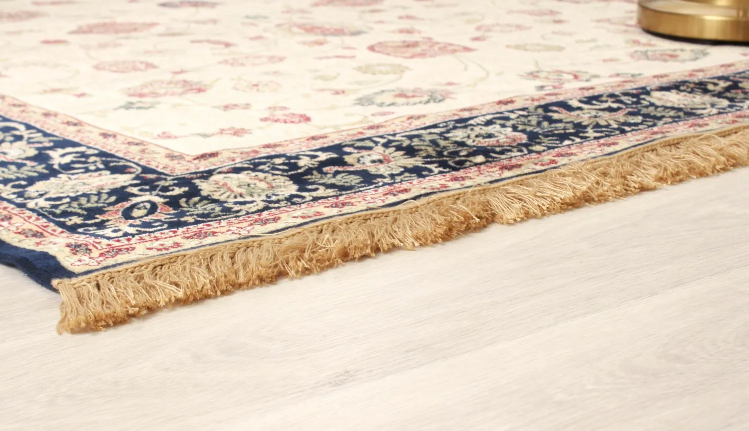 Alfombra Wilton - Romia (beige/azul)