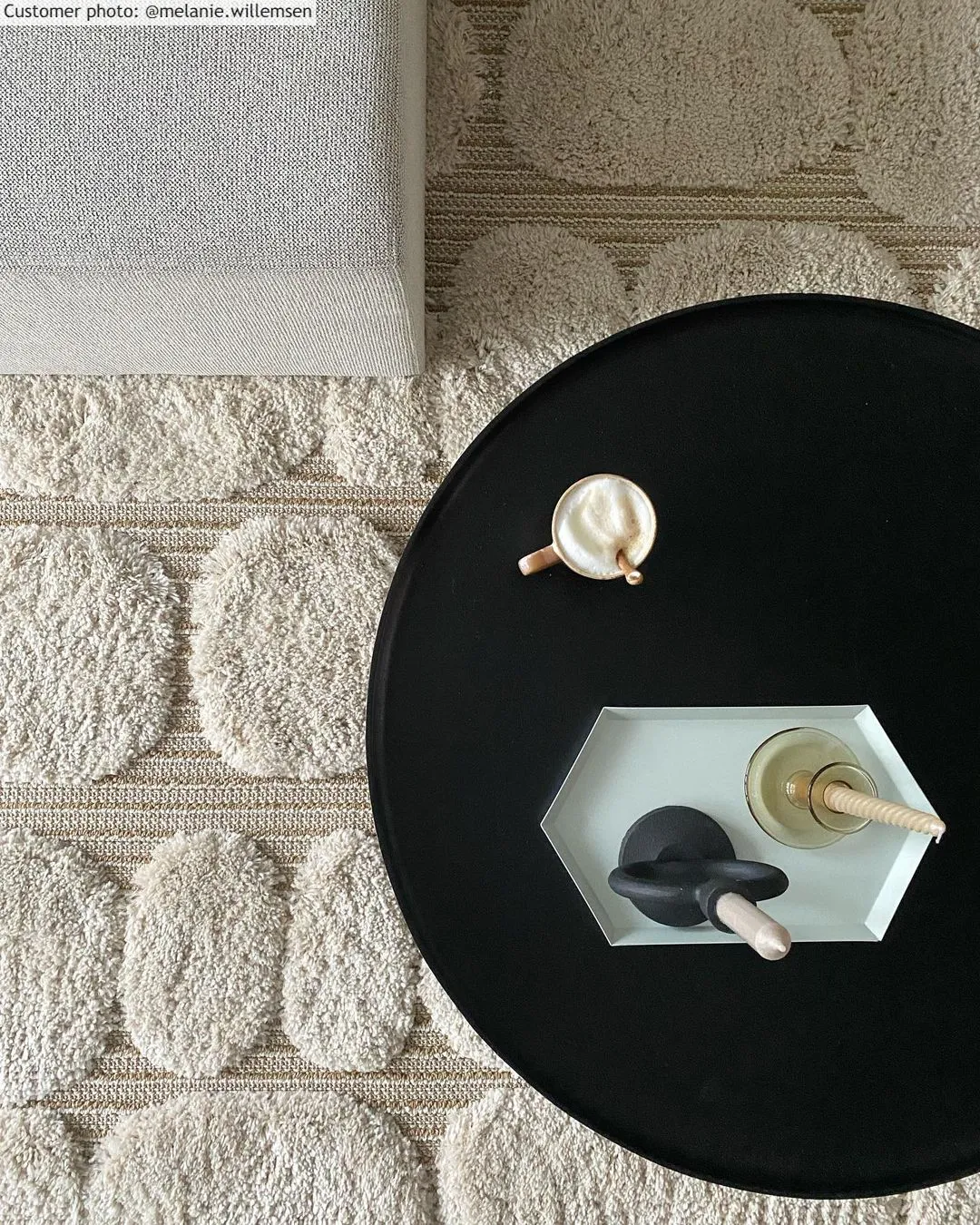 Alfombras de pelo largo - Fondi (beige)