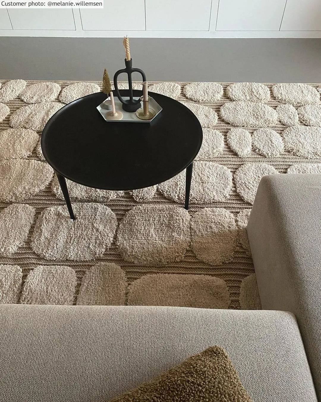 Alfombras de pelo largo - Fondi (beige)