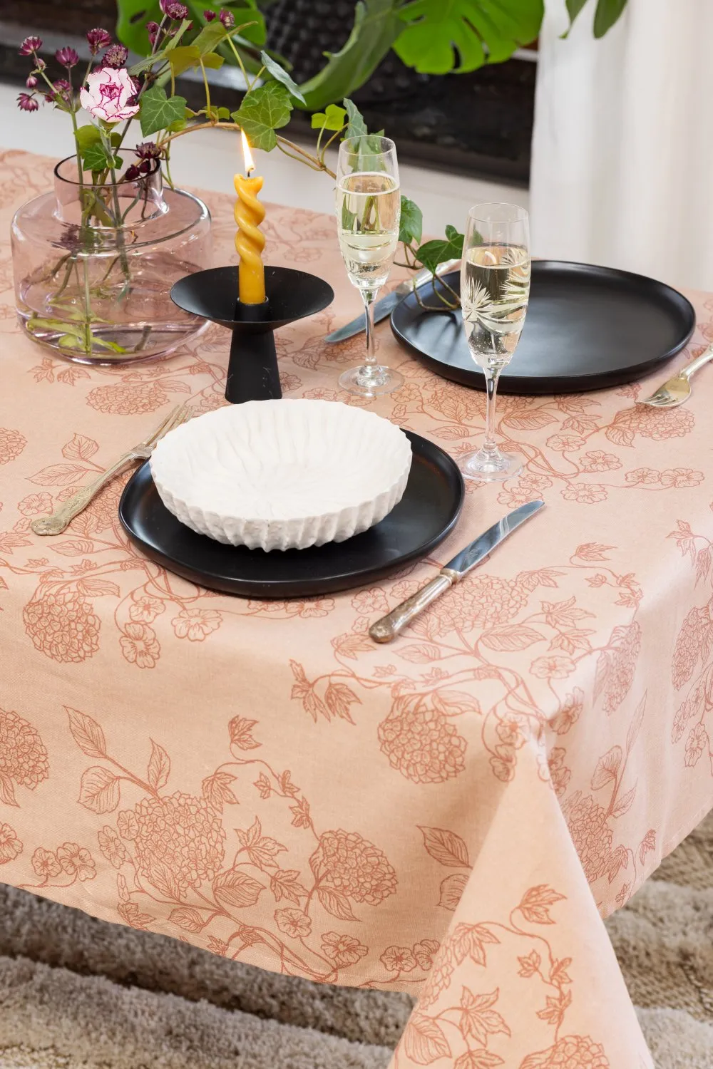 Mantel de algodón Minna (rosa)