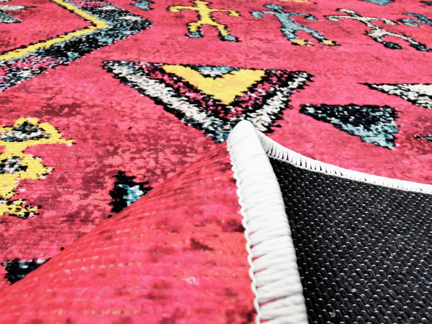 Alfombra Wilton - Misare (rosa/multicolor)
