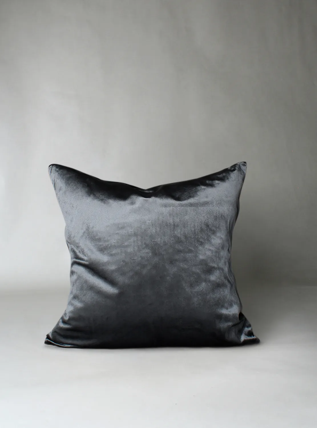 Funda de almohada - Cojines de terciopelo Marlyn (azul claro)