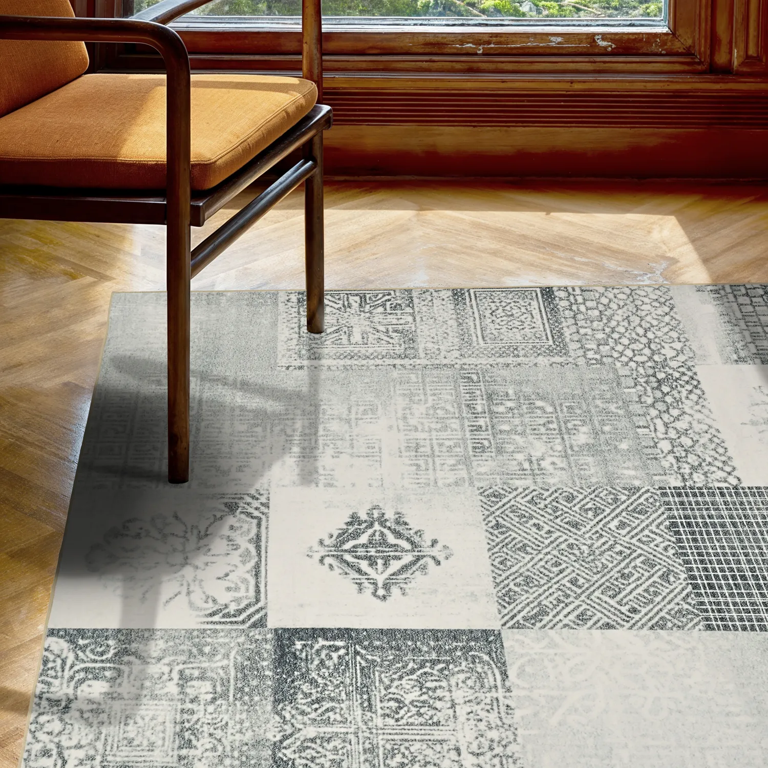 Alfombra Wilton - Napa (gris)