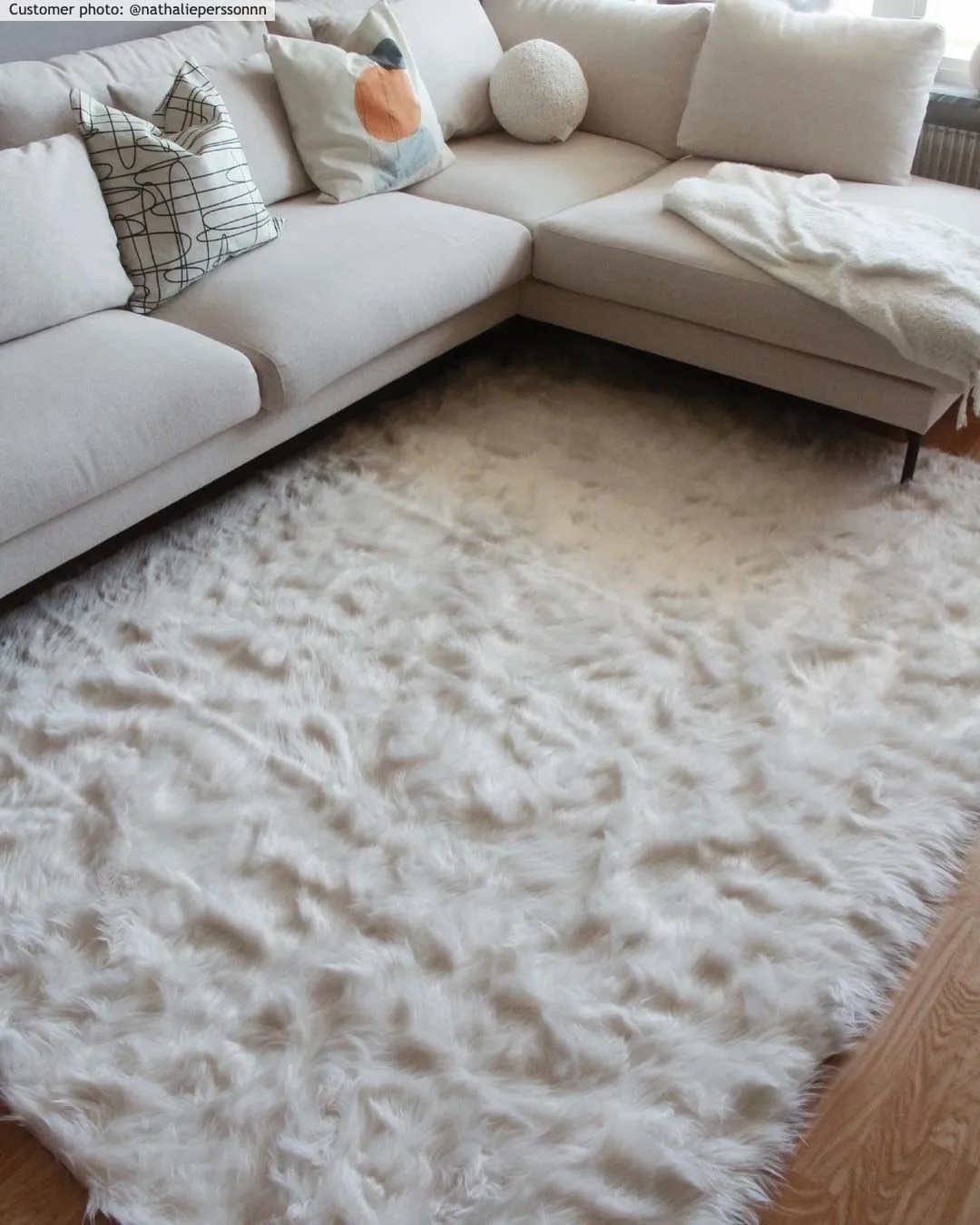 Alfombras de pelo largo - Pomaire (blanco)