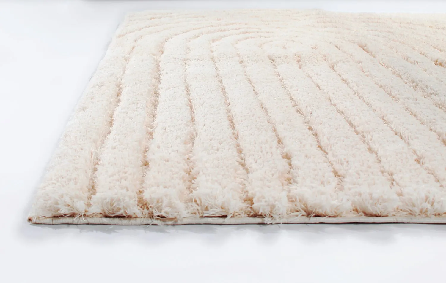 Alfombras de pelo largo - Evora (offwhite)