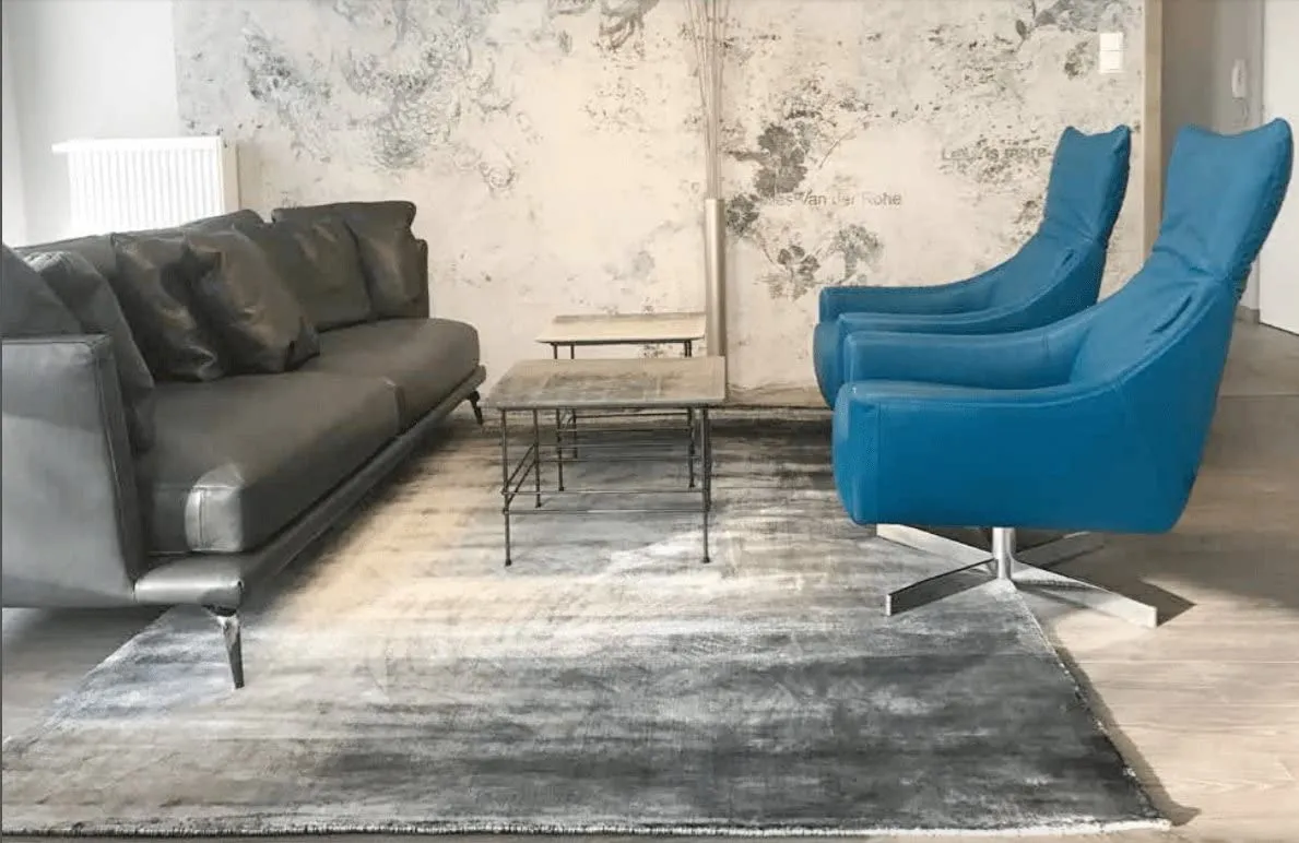 Alfombra de Viscosa - Jodhpur Special Luxury Edition (gris)