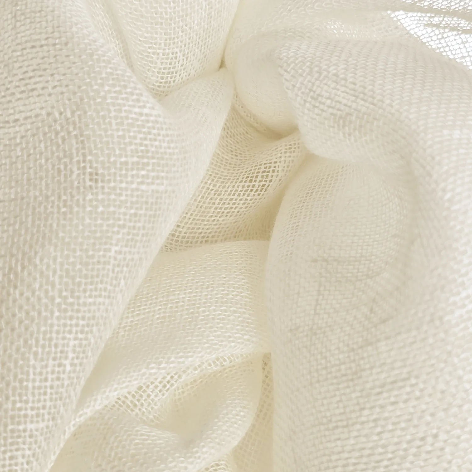 Cortinas Pack de 2 - Cortina de lino Noemi (crema)