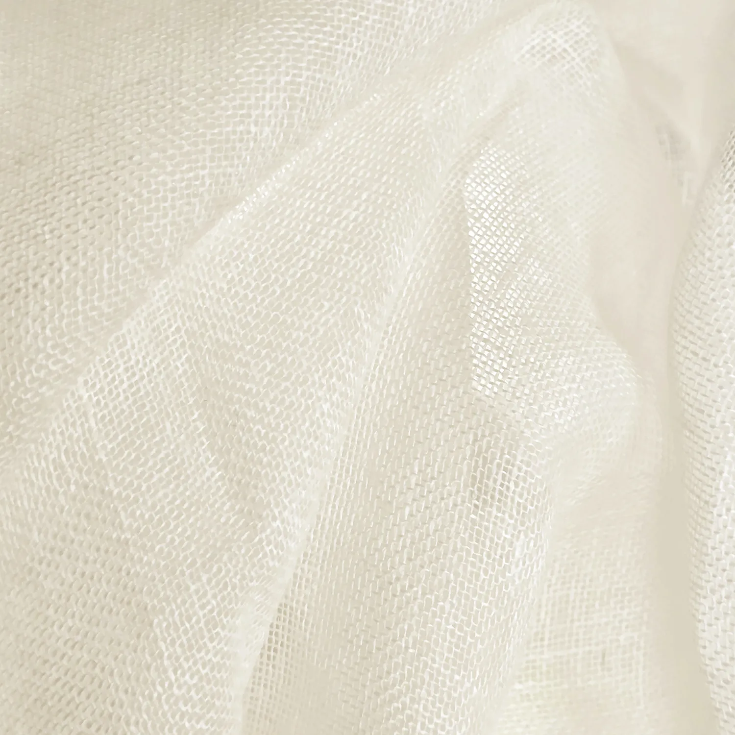 Cortinas Pack de 2 - Cortina de lino Noemi (crema)