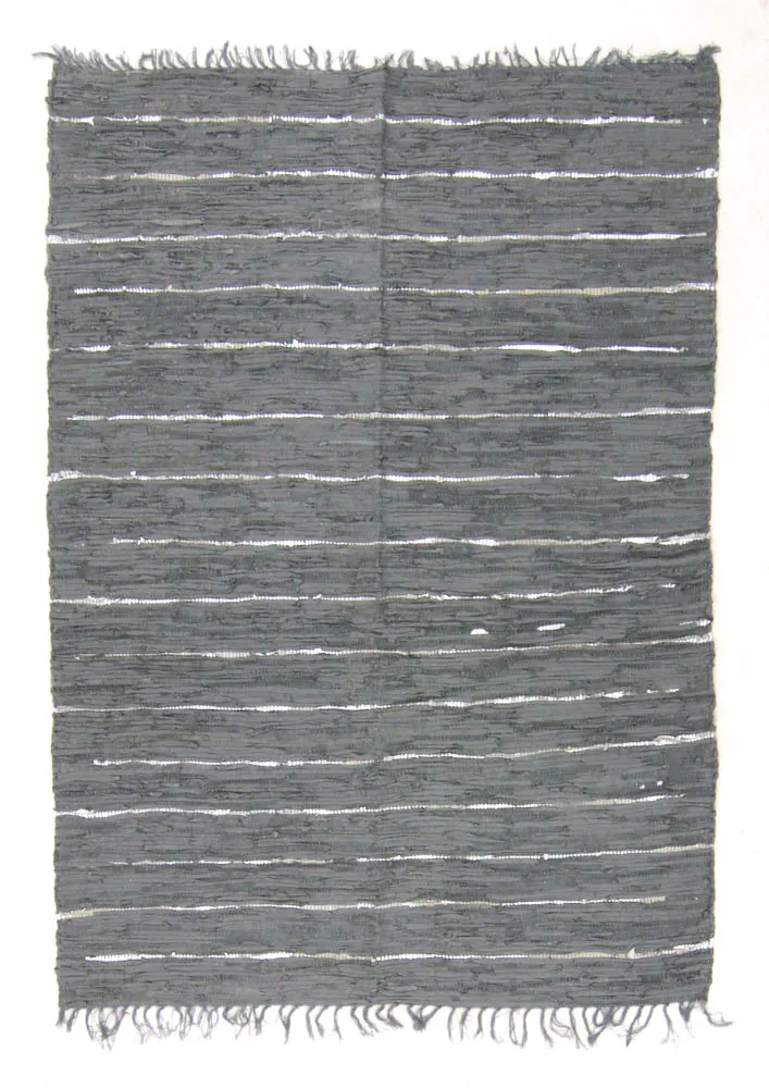 Alfombra de algodón - Nordal Design (gris läder)